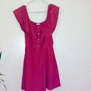Red dress size med